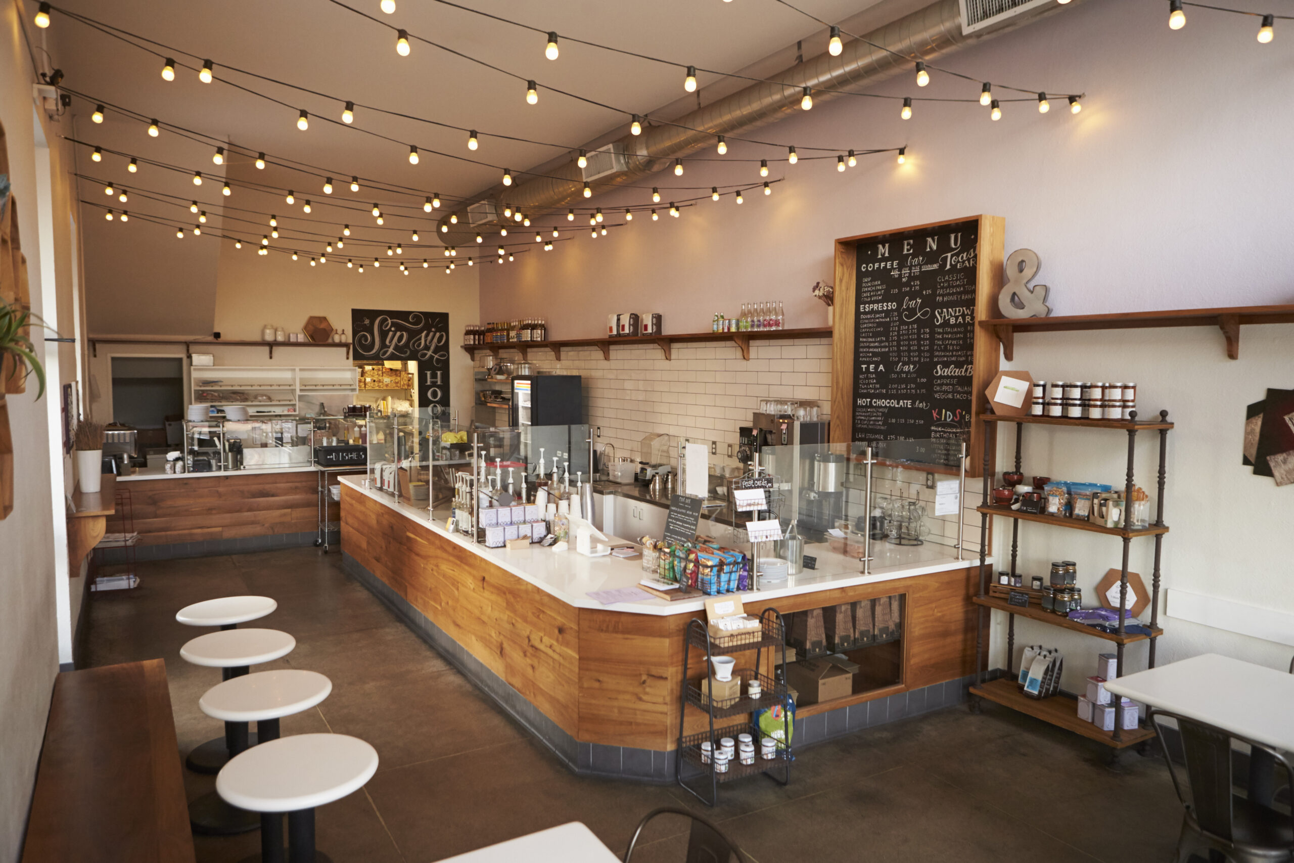Coffee Shop Lighting Tips For Perfect
