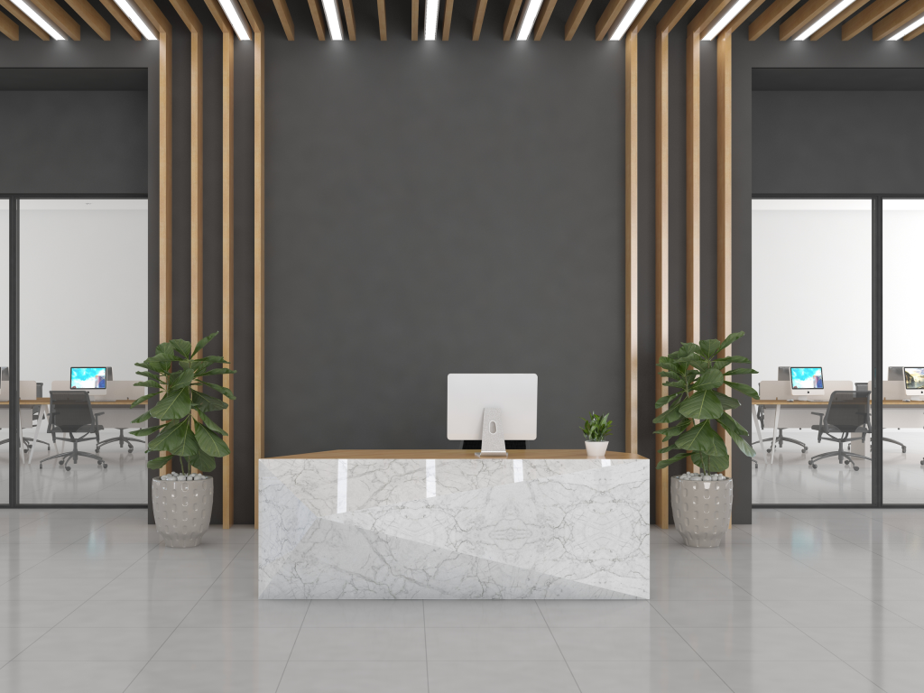 Front desk deals design